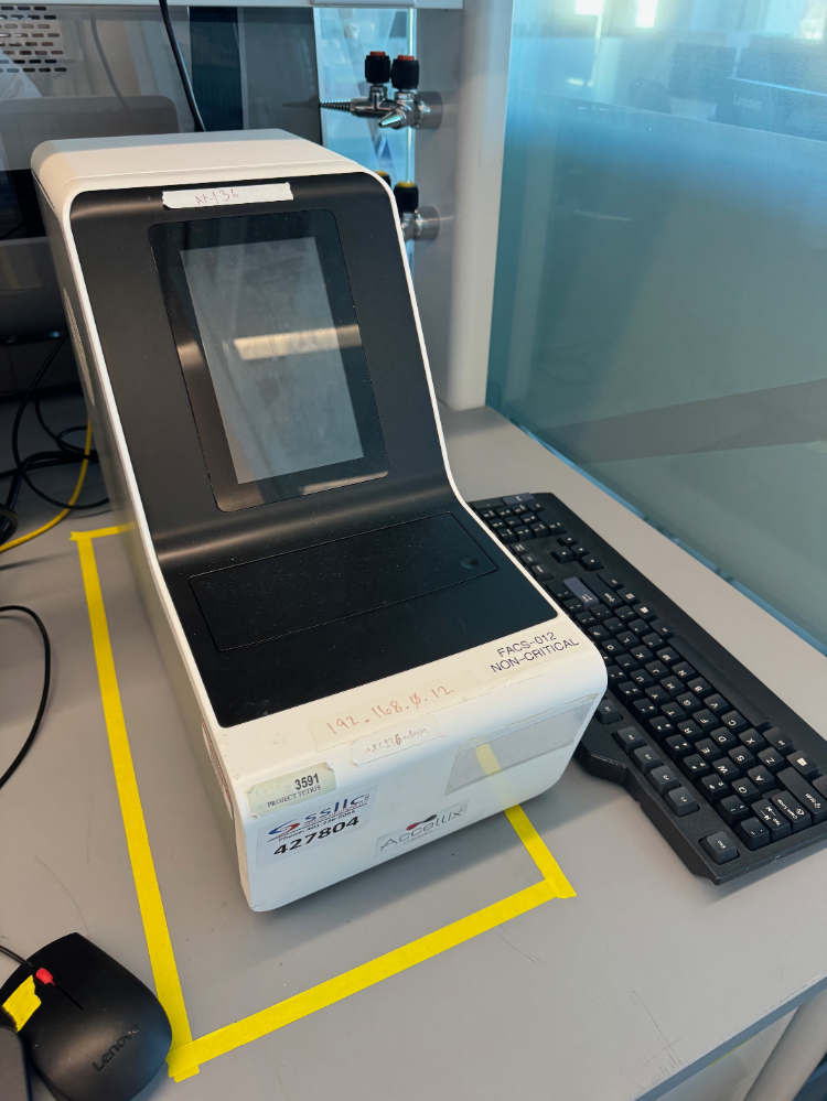 Image of Accellix Benchtop Flow Cytometer